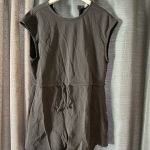 H&M Dark Brown Sleeveless Romper